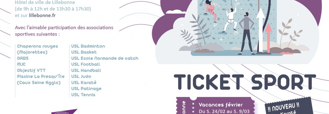 Inscription aux Tickets Sports