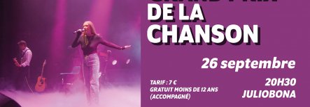 Grand Prix de la chanson 2026