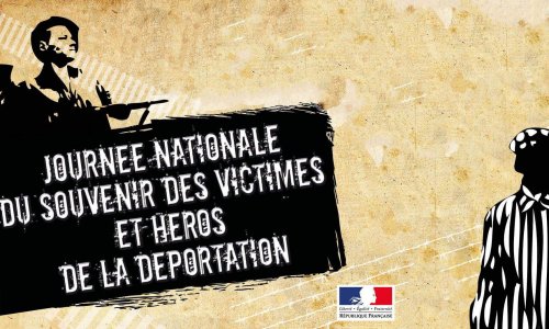 80ème ANNIVERSAIRE DE LA JOURNÉE DU SOUVENIR DES  DÉPORTÉS