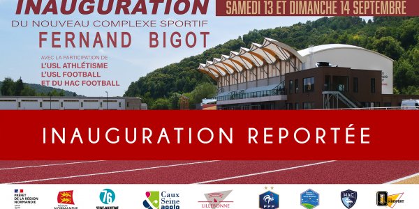 Inauguration du complexe sportif Bigot 