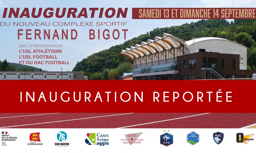 Inauguration du complexe sportif Bigot 